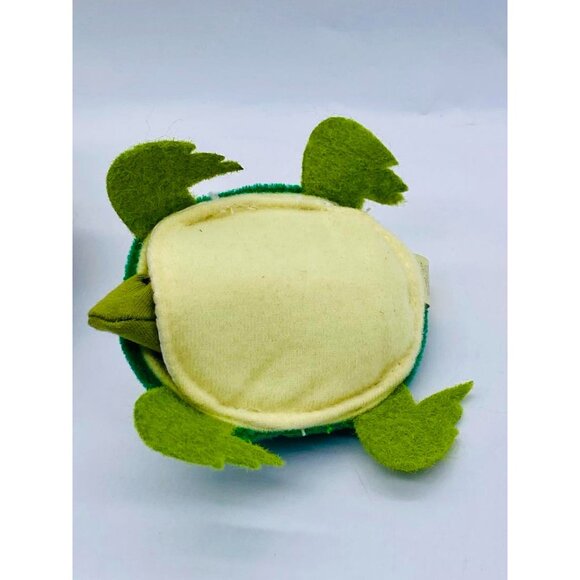 Folkmanis Mini Finger Puppet Plush Lot of 2 Turtles. Soft, Fun, Educational - Picture 4 of 4